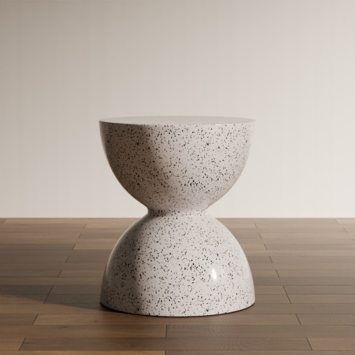 Modern Hourglass Stool