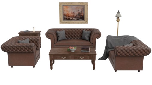 Victorian Sofa Set