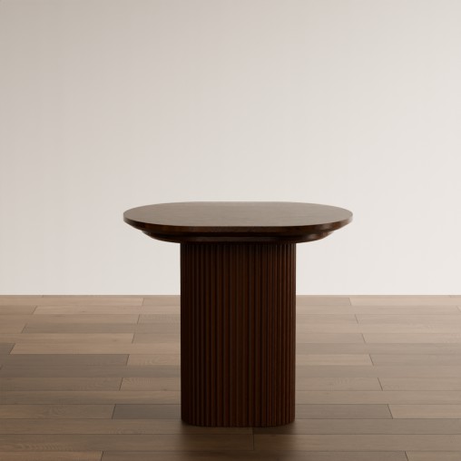 Modern Round Fluted Coffee Table