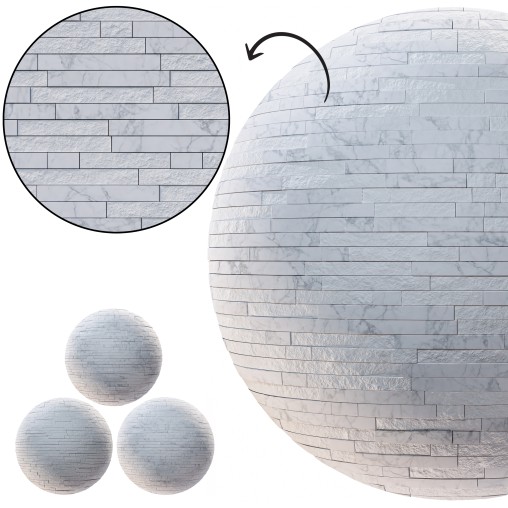 White Marble Tile 01 (seamless)