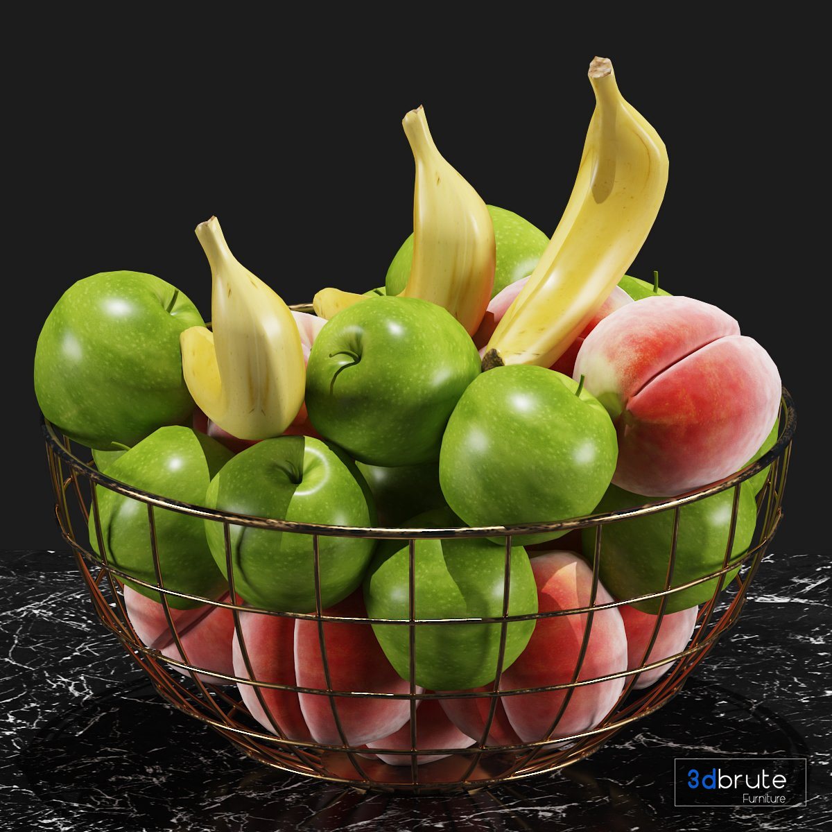 Фрукты 3 д. 3d фрукты. Модель с фруктами. Три фрукта. 3d модель фрукты.