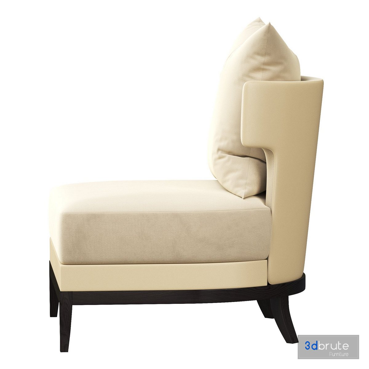 Our GOODWIN luxury armchair 3d model Buy Download 3dbrute