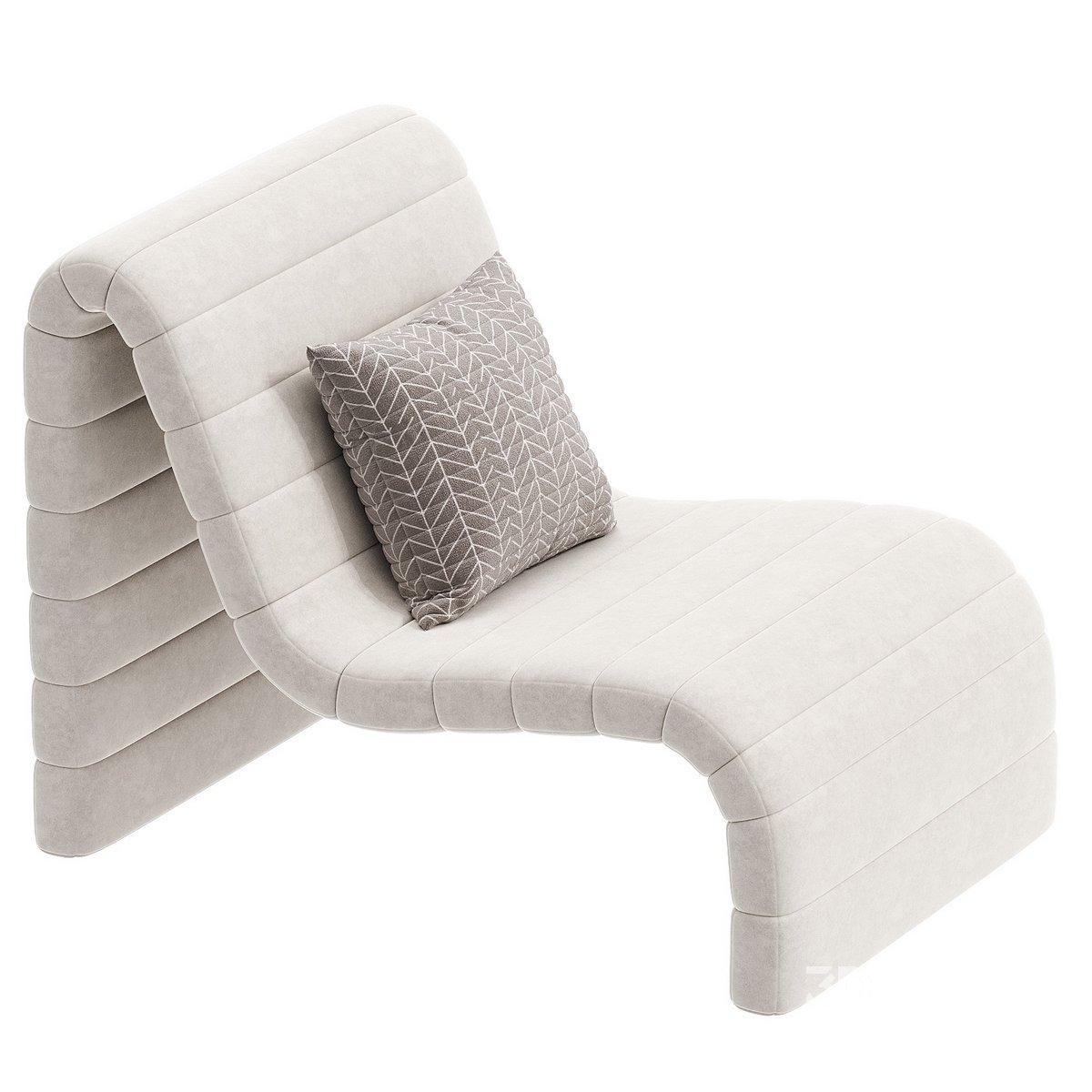 Zurich Occasional Chair - 3dbrute : 3dmodel furniture and decor