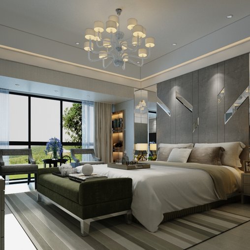 83. Bedroom Modern Style