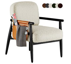 TERESA Fabric armchair