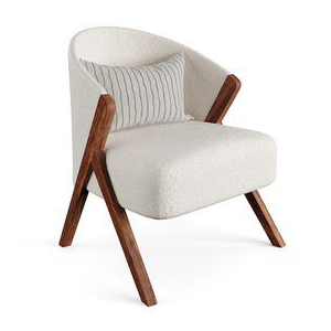 Upholstered Armchair Boucle by Zara