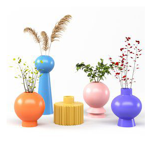 set vases-No1- DEI QI Simple Ceramic vase