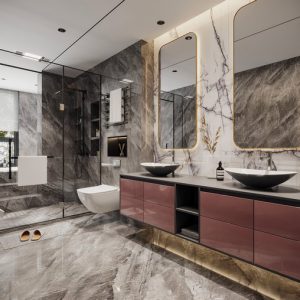 Modern bathroom