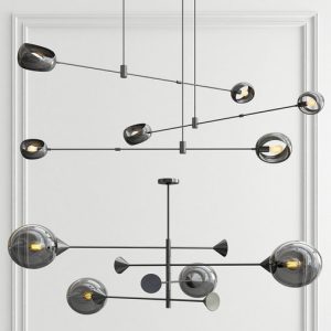 Acaba &Giorgetti Kendama Chandelier