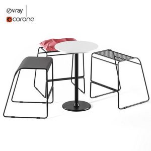 Anco Black Counter Stool by Article