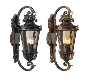 Marseille Rustic Industrial Outdoor Wall Light