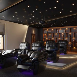 Home theater Modern style Extension 2018