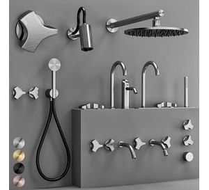 CEA Ziqq bathroom faucet set