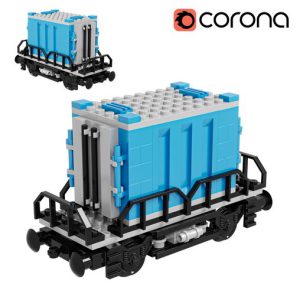 Train Lego Container