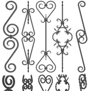 Wrought iron fence No.05Corona